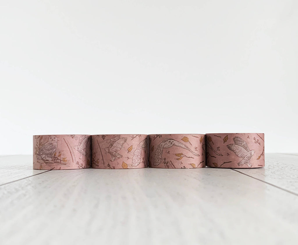 Snowy Owl Washi Tape