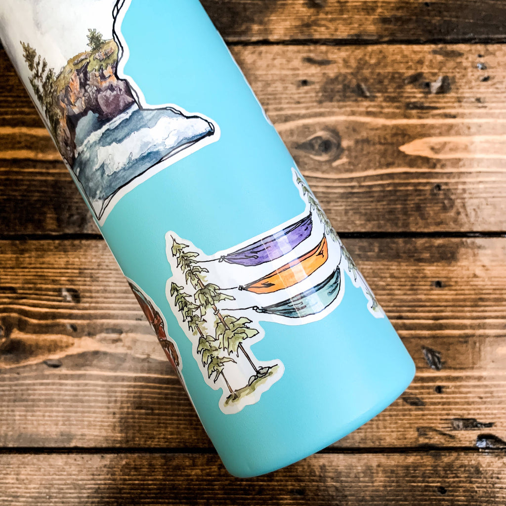 North Shore Vinyl Sticker
