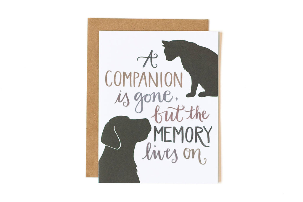Pet Sympathy Greeting Card