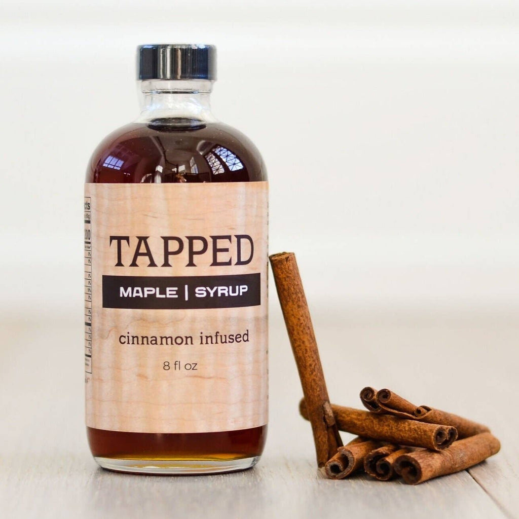 Cinnamon Infused Maple Syrup - Half-Pint (8 fl oz)