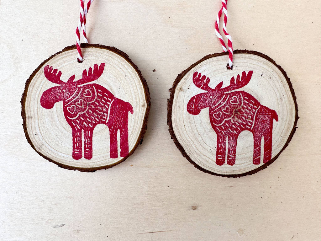 Moose Ornament
