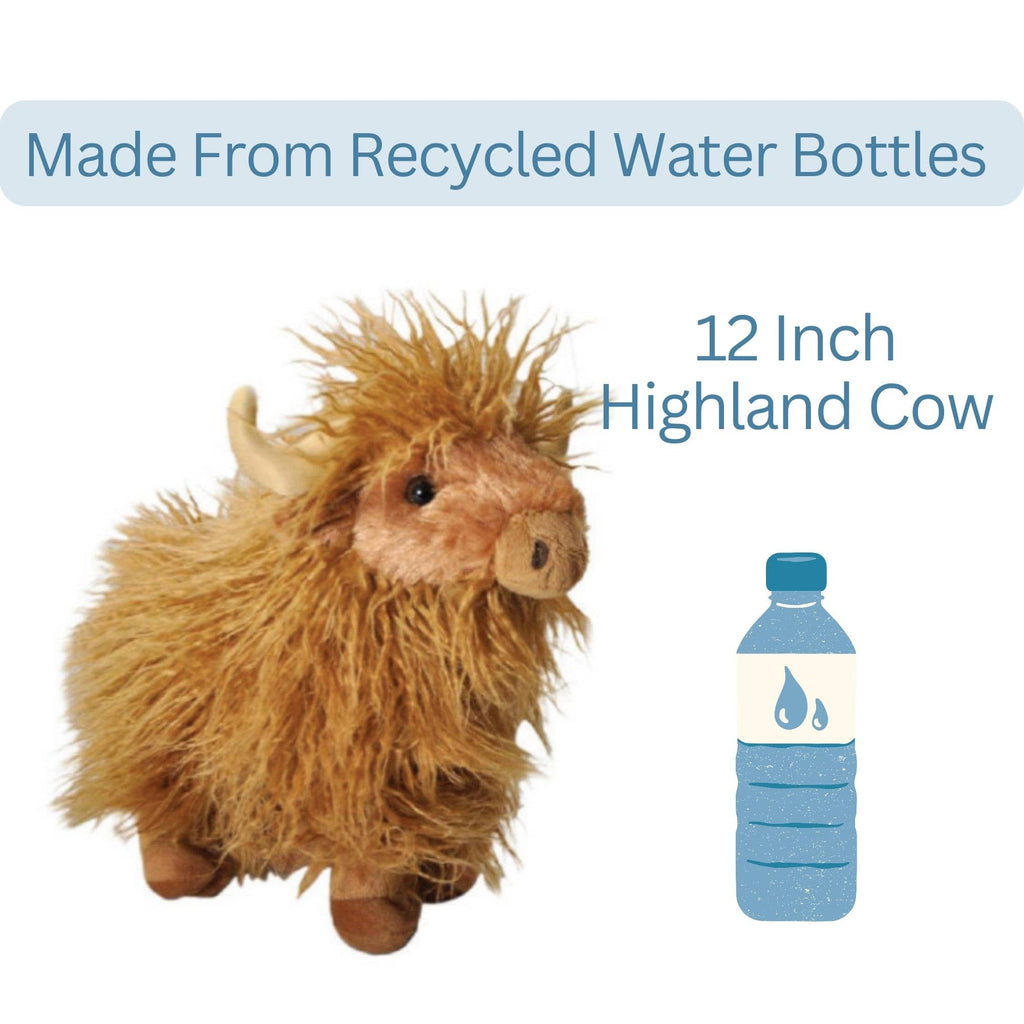 12" (30cm) Wild Onez Highland Cow Standing