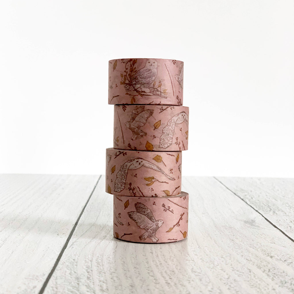 Snowy Owl Washi Tape