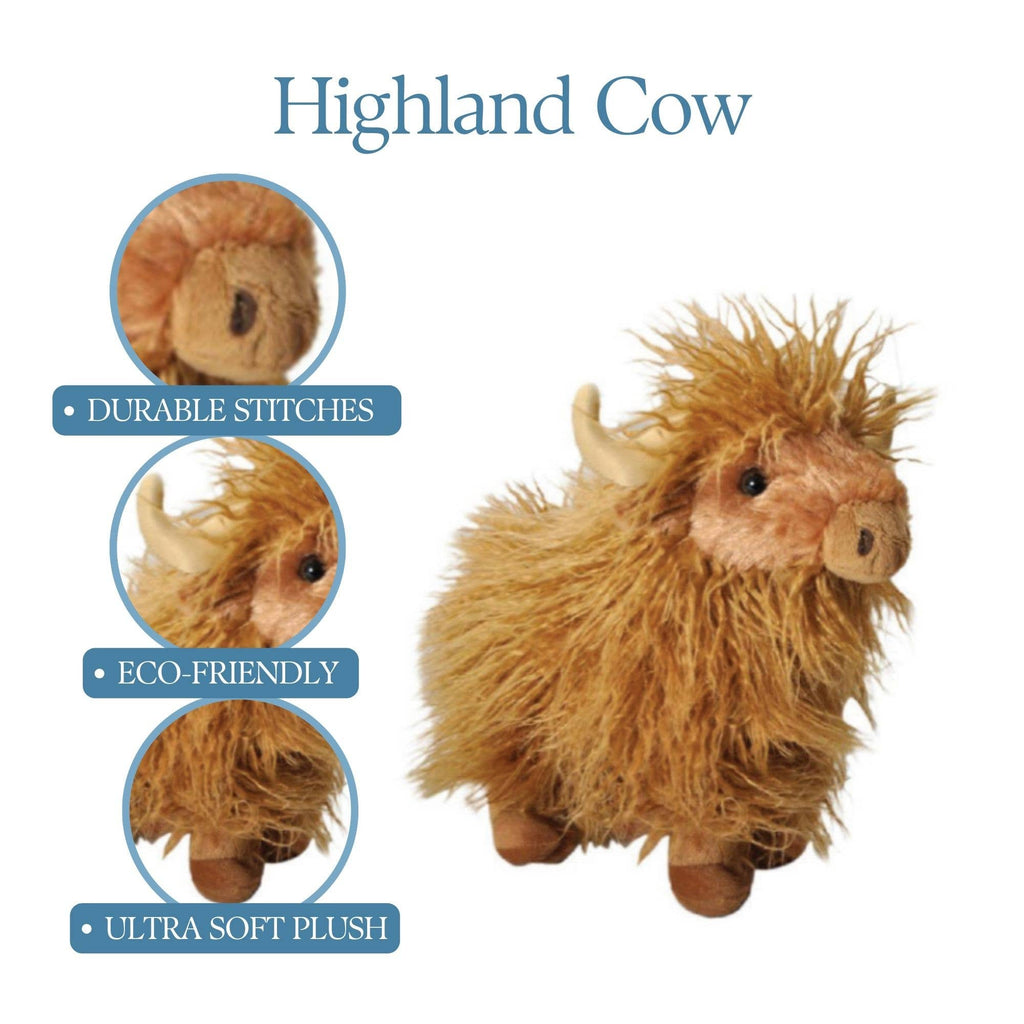 12" (30cm) Wild Onez Highland Cow Standing