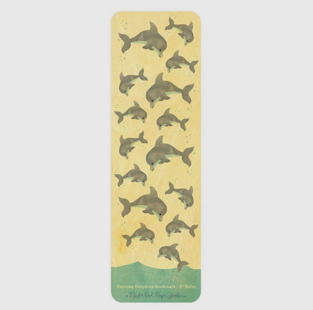 Night Owl Paper Goods Wood Bookmark