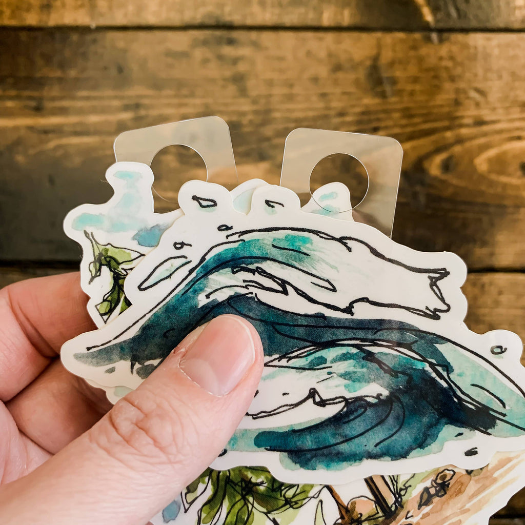 North Shore Vinyl Sticker