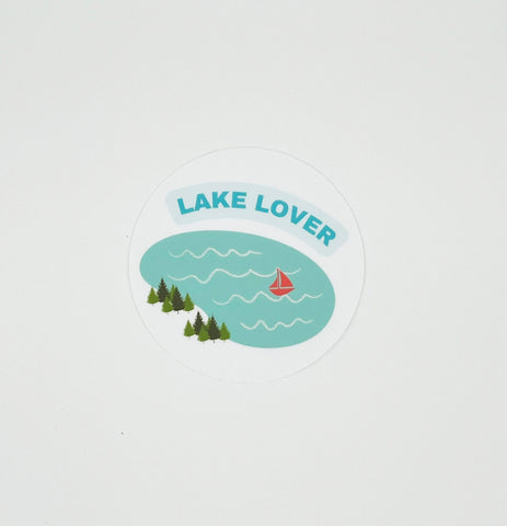 Lake Lover Sticker
