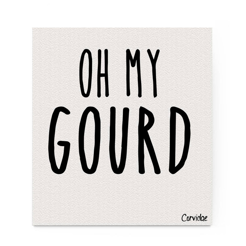 Corvidae drawings & designs - Oh My Gourd Swedish Dishcloth