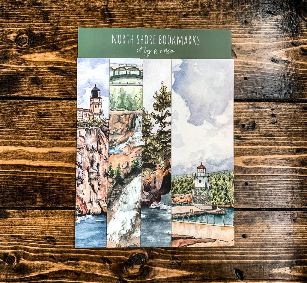 Art by Sj Nielsen - North Shore Bookmark Pack #2