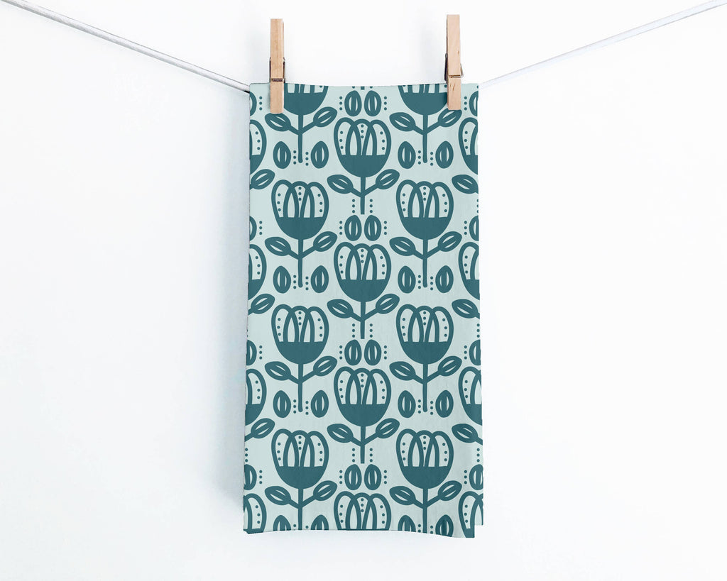 Juniper Blue - Tove Tea Towel