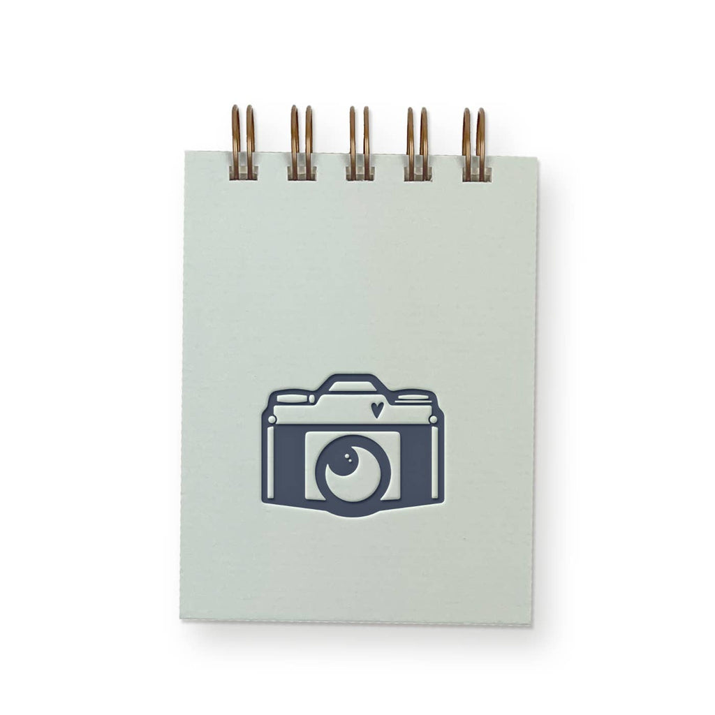Ruff House Print Shop - Camera Mini Jotter Notebook