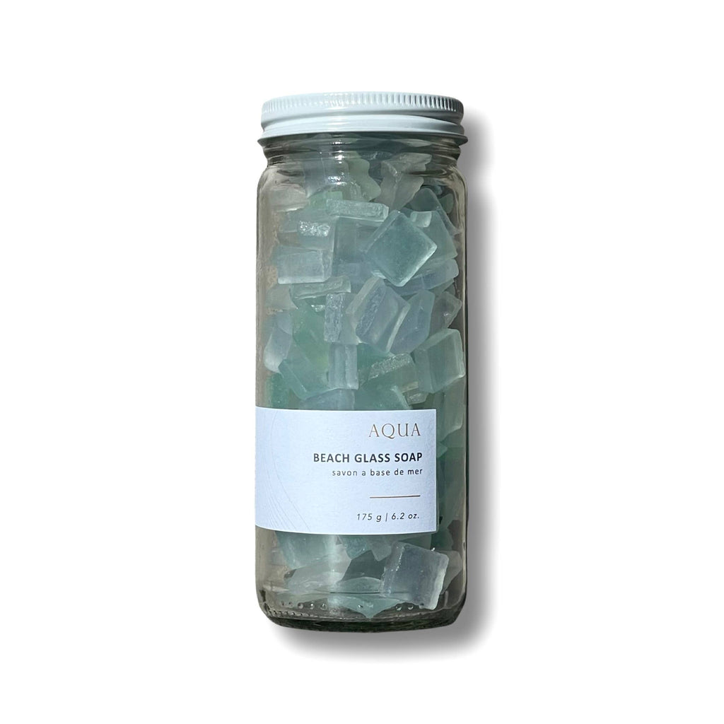 Aqua Beach Glass / Sea Glass Soap