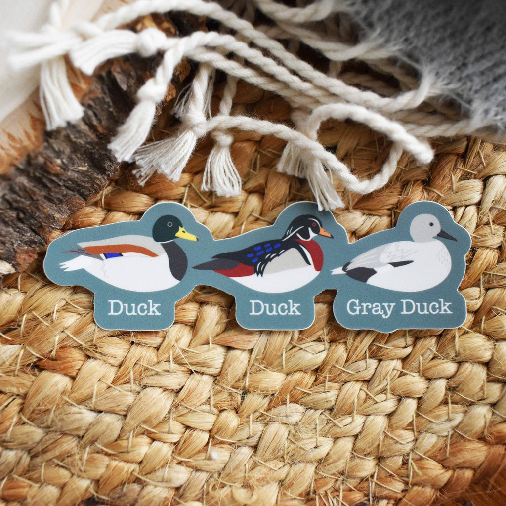 Wild North Co - Duck Duck Gray Duck Sticker