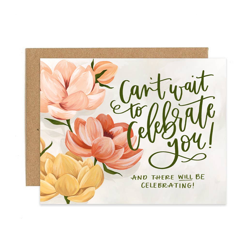 Celebrate You Card - 1canoe2 | One Canoe Two Paper Co.