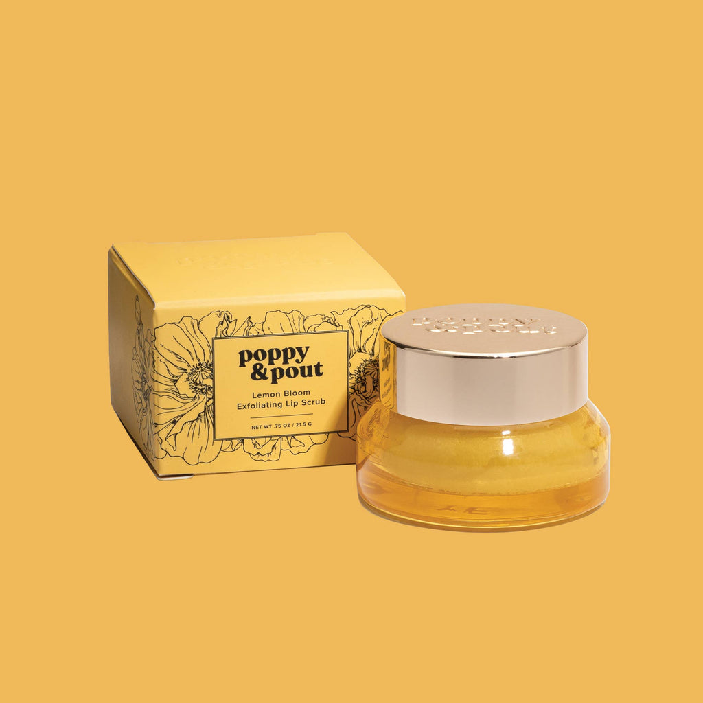 Poppy & Pout - Lip Scrub, Lemon Bloom
