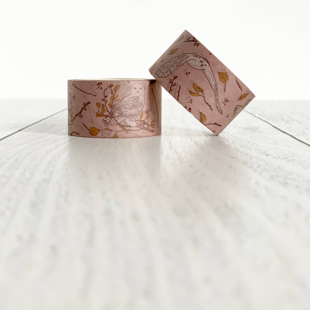 Snowy Owl Washi Tape