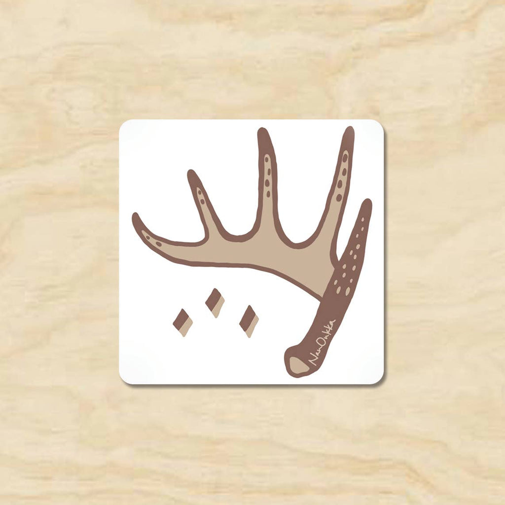 Antler Sticker