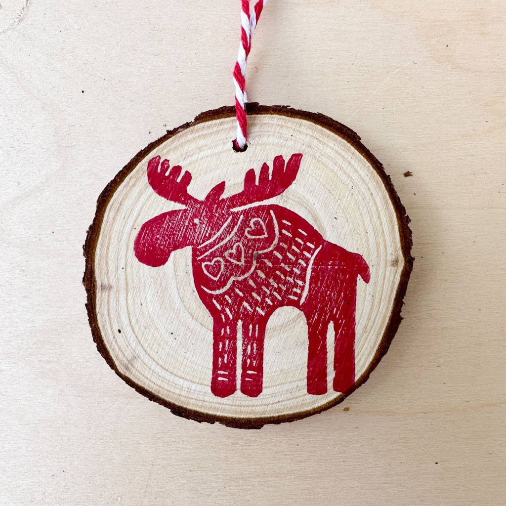 Moose Ornament