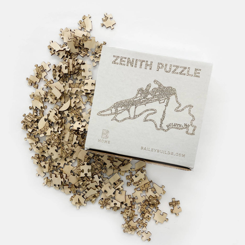 Bailey Builds - Wood Puzzle: Zenith City | Lake Superior, Duluth