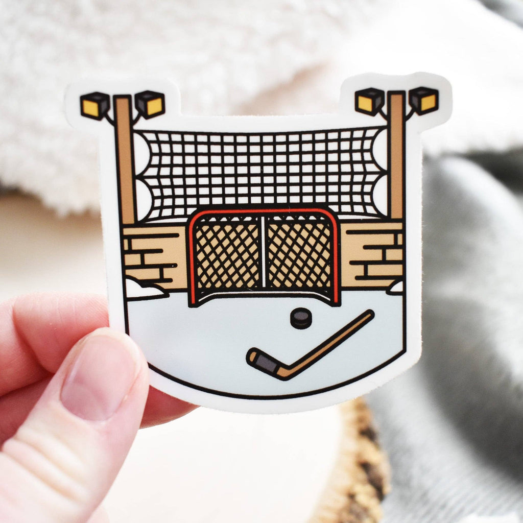 Wild North Co - Hockey Rink Sticker