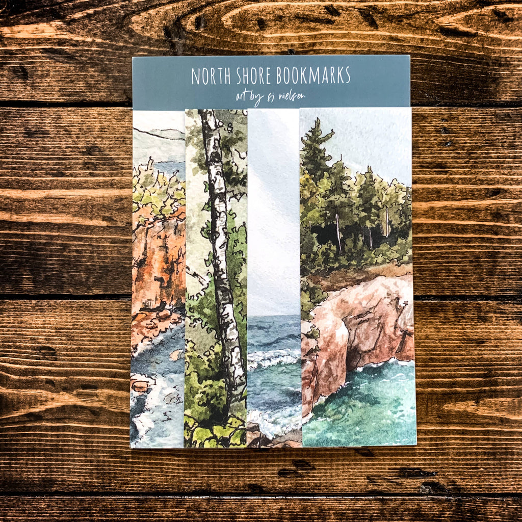 Art by Sj Nielsen - North Shore Bookmark Pack #1