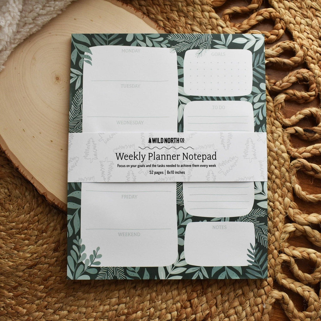 Wild North Co - Forest Calendar Notepad