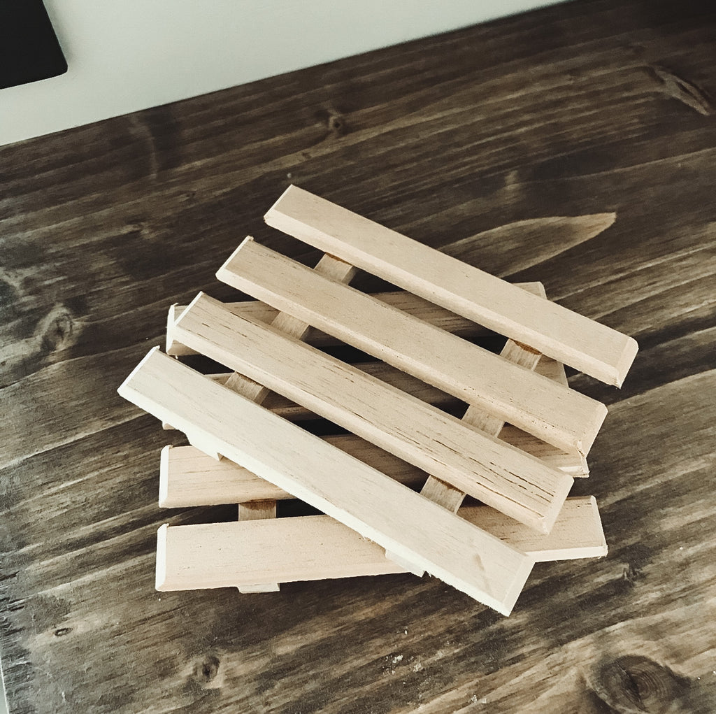 Cedar Soap Pallet