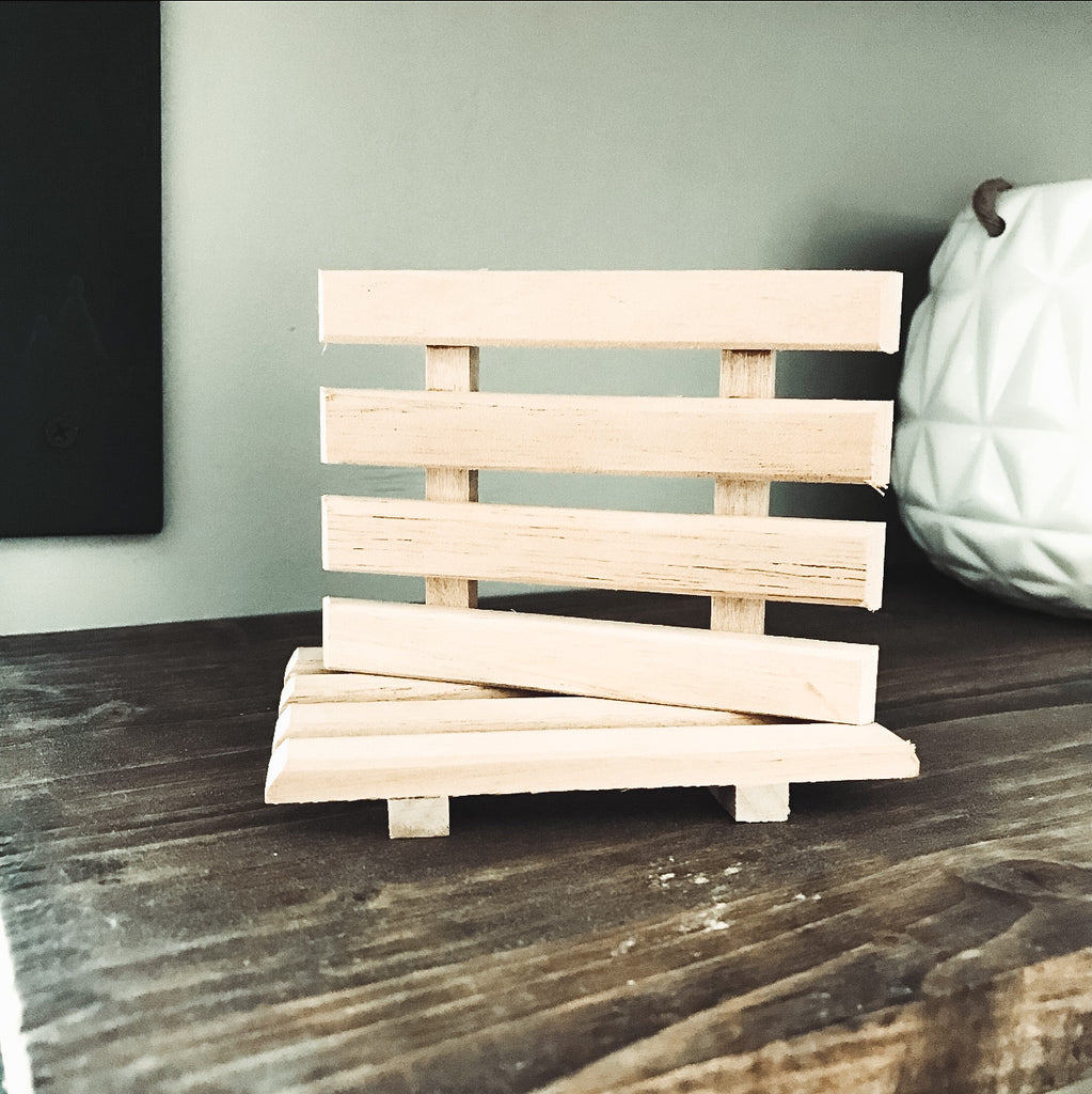 Cedar Soap Pallet