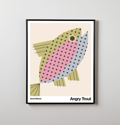Angry Trout Grand Marais MN | 8x10 Art Print
