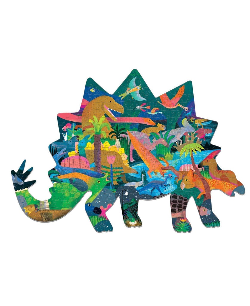 Dinosaurs 300 Piece Shaped Scene Puzzle
