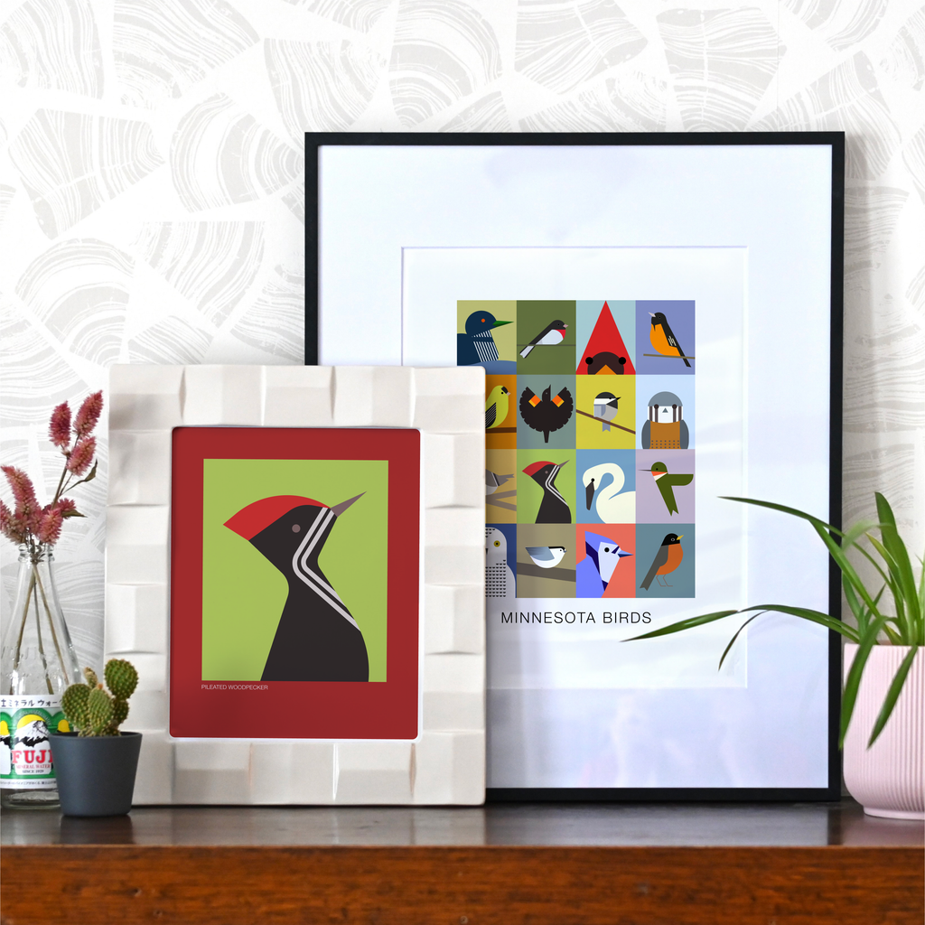 Pileated Woodpecker | 8x10 Art Print | Bird Series