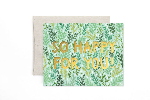 Mint Meadow Friendship Congratulations Greeting Card