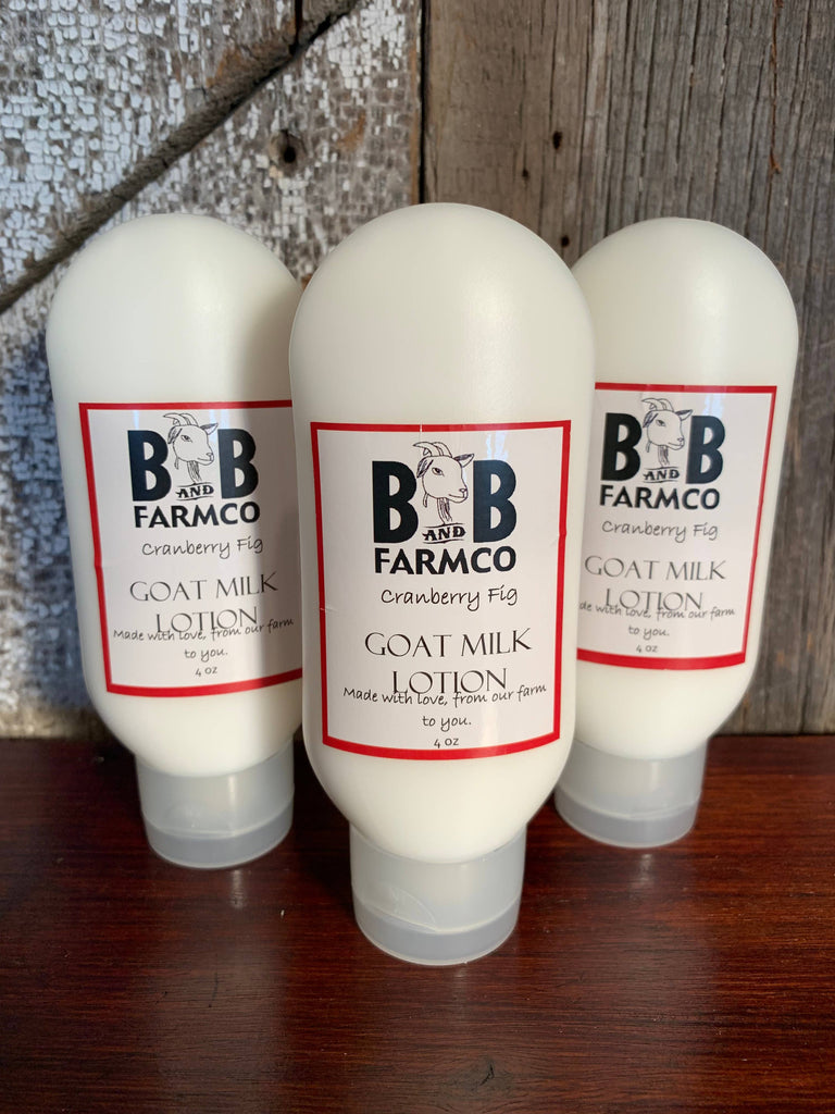 Cranberry Fig Goat Milk Lotion - 4 oz.