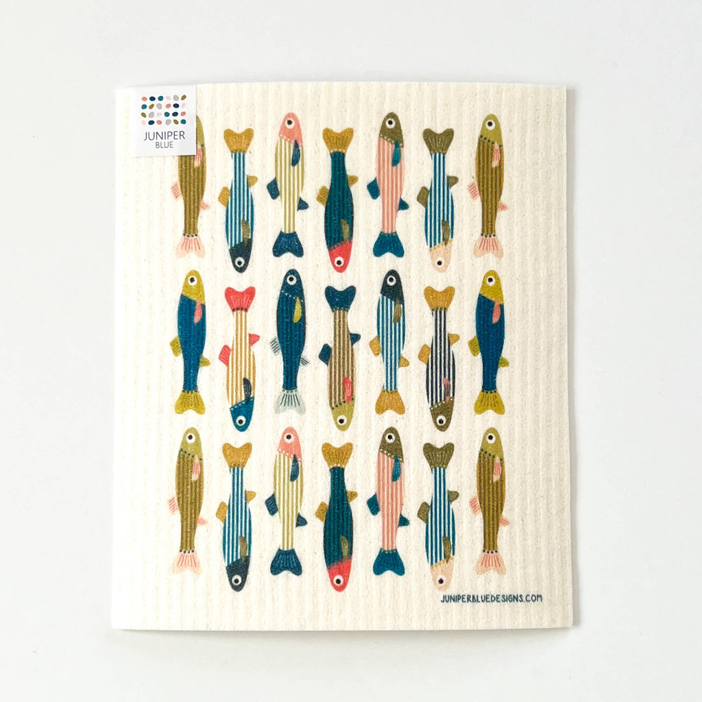 Minnows Swedish Dishcloth