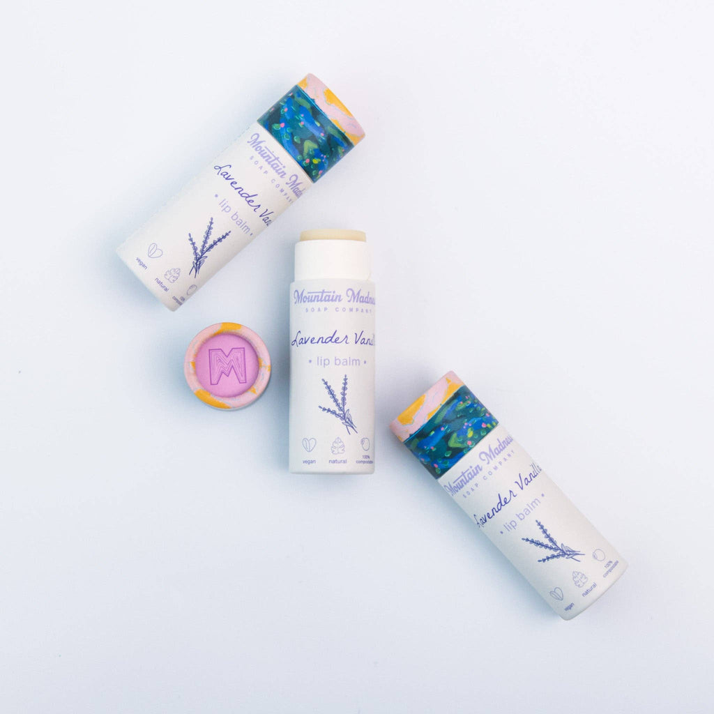 Lavender Vanilla Lip Balm | Calming Floral Blend