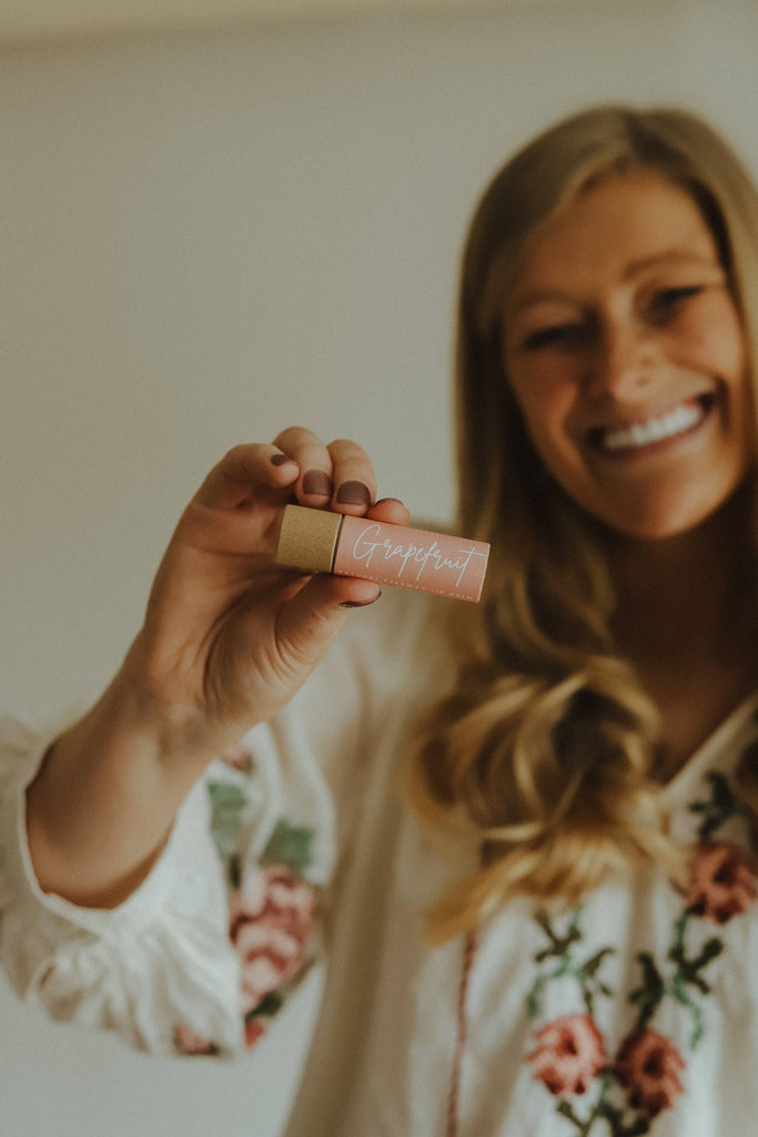 Beeswax Lip Balm Plastic-Free - Tangerine Cream