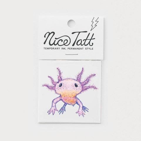 Axolotl - Temporary Tattoo