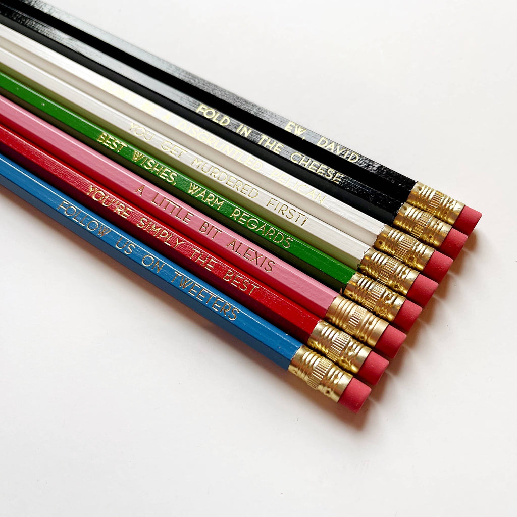 Schitt's Creek Pencil Set