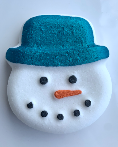 Snowman with Hat Bath Bomb