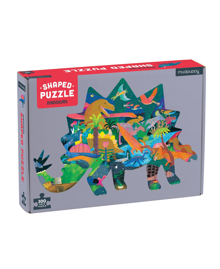 Dinosaurs 300 Piece Shaped Scene Puzzle