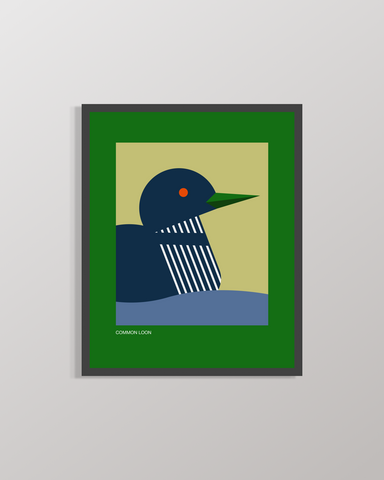 Loon | 8x10 Art Print | Bird Series