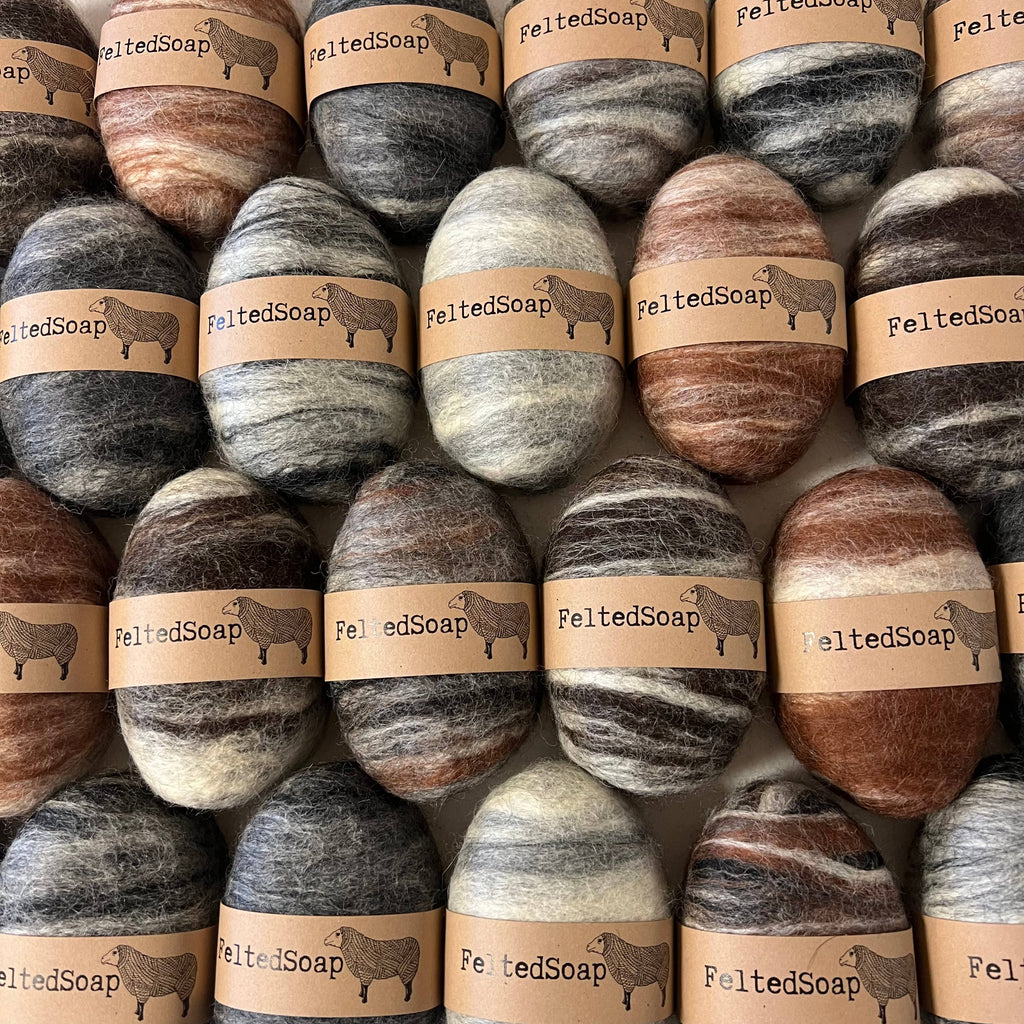 Felted Soap