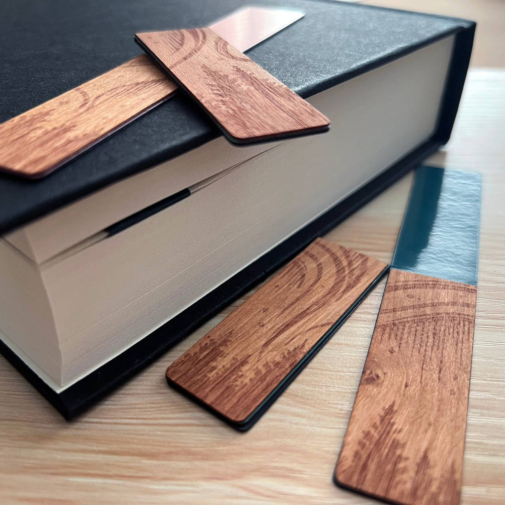 Northern Lights Magnetic Wooden Bookmarks