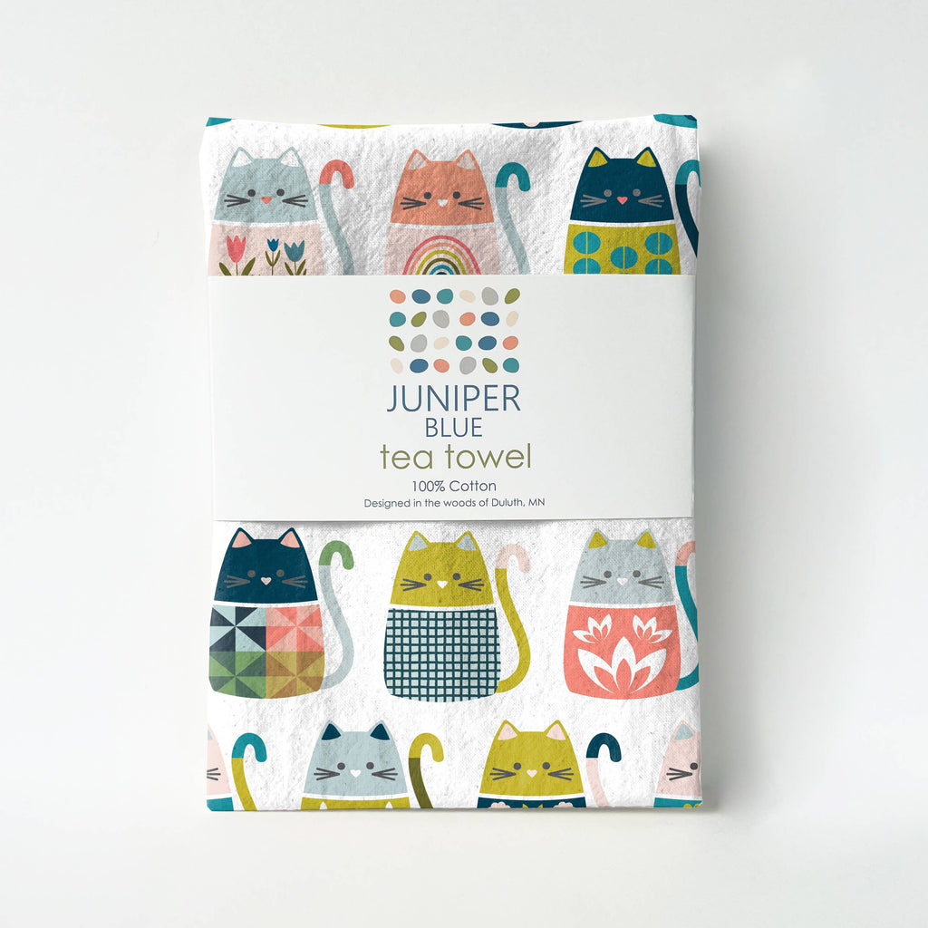 Meow Tea Towel