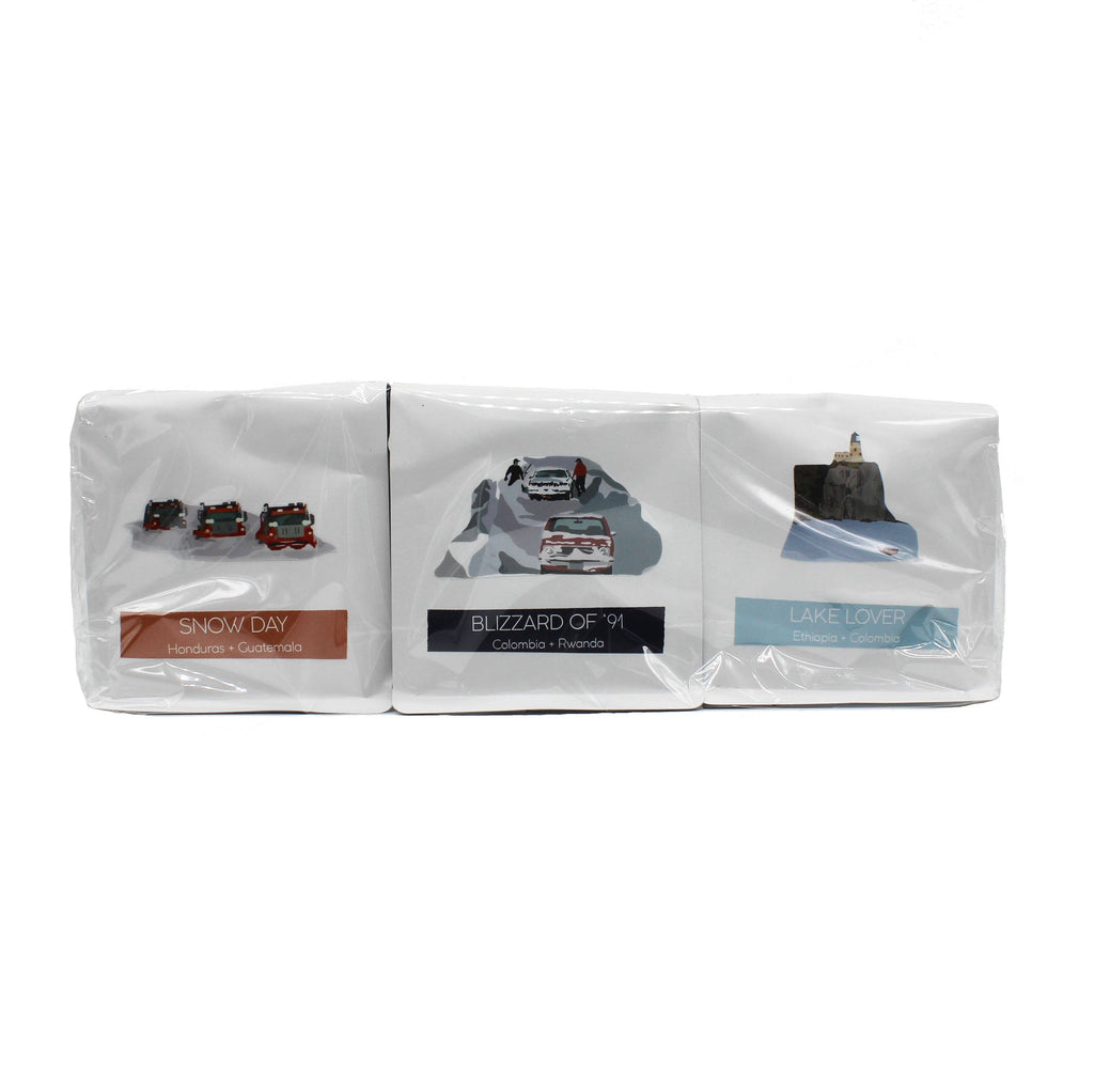 3-Bag Coffee Sampler - Ground
