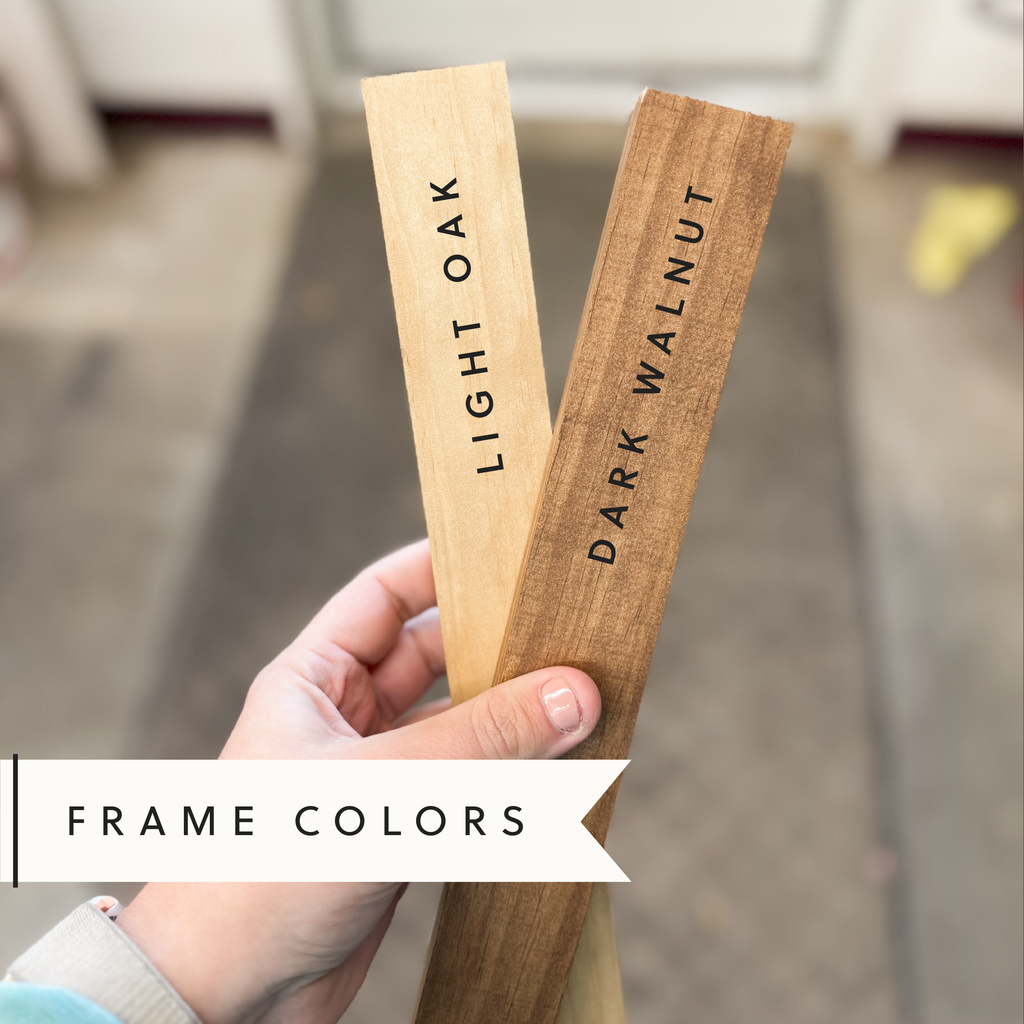 Eloise | Fall 2024 Wall Art - Dark Walnut / 12x8"