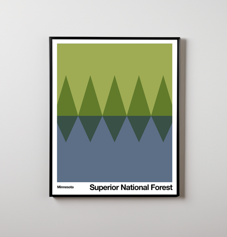 Superior National Forest Minnesota | 8x10 Art Print