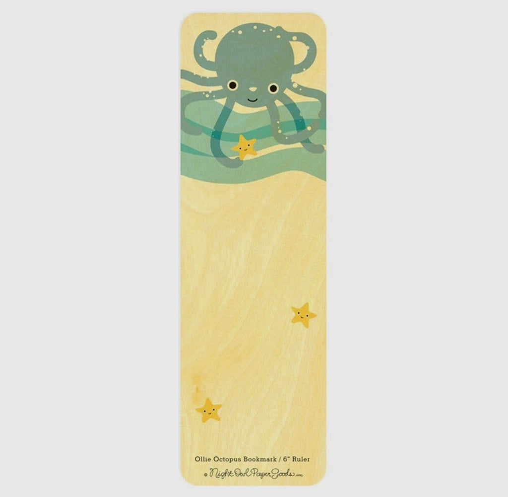 Night Owl Paper Goods Wood Bookmark – Woodfire Candle Co