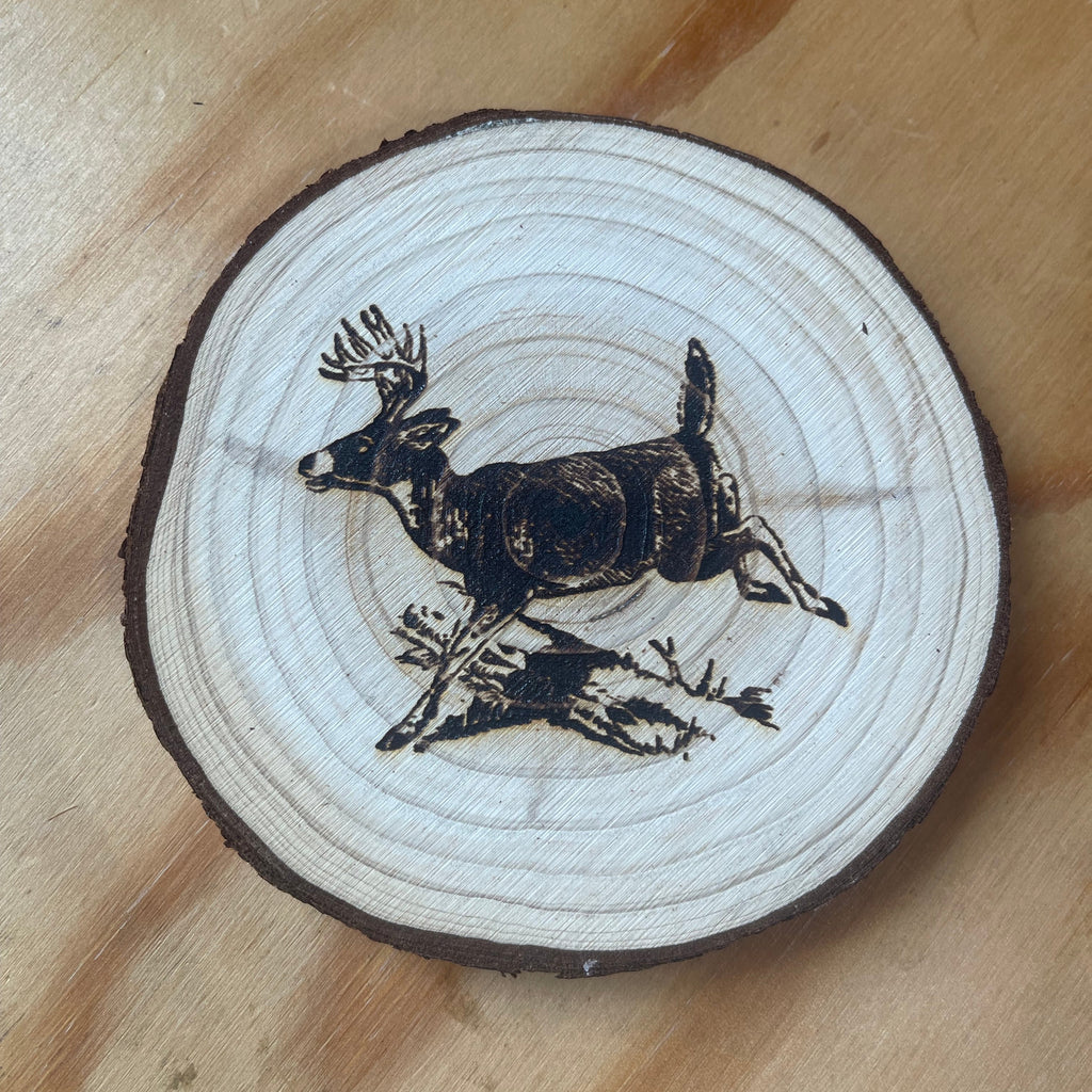 Engraved Wood Coaster