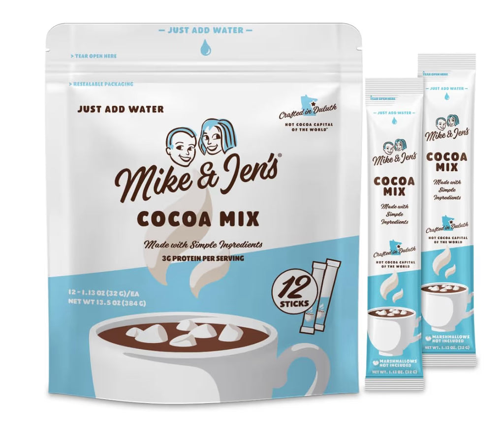 Mike and Jen's Hot Cocoa Sticks